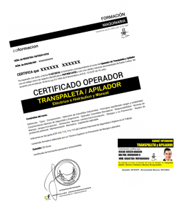 Instant certificate & operator card